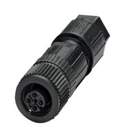 PHOENIX CONTACT 1424689 Sensor Connector, M12, Female, 5 Positions, Screw Socket, Straight Cable Mount