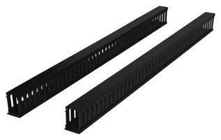 CYBER POWER SYSTEMS CRA30001 Cable Organizer, Vertical Cable Manager, 19" Rack Enclosures & Open Frame Racks, CARBON Series