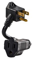 CYBER POWER SYSTEMS GC201 Mains Power Cord, 152.4 mm, 13 A, 125 V, Black