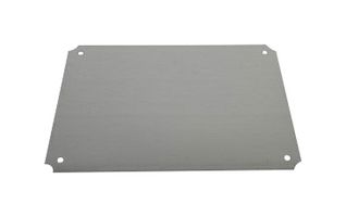 BUD INDUSTRIES PTX-25305 Enclosure Accessory, Internal Panel, Steel, Bud Industries PTH-22432/PTQ-11042 Fiberglass Boxes