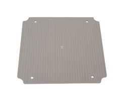 BUD INDUSTRIES PTX-25305-P Enclosure Accessory, Internal Panel, ABS (Acrylonitrile Butadiene Styrene), Gray