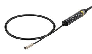 OMRON INDUSTRIAL AUTOMATION E2EC-CR8D2 Inductive Proximity Sensor, 0.8mm, 2-Wire, NC, Brass, Cable, Cylindrical, 12V to 24V, IP67