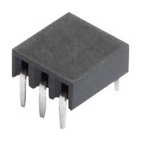 HARWIN M20-7891046 PCB Receptacle, Board-to-Board, 2.54 mm, 1 Rows, 10 Contacts, Through Hole Straight, M20 Series