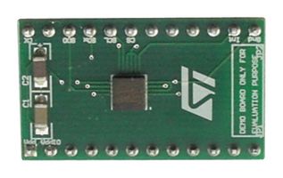 STMICROELECTRONICS STEVAL-MKI110V1 Adaptor Board, AIS328DQ, 3-Axis Accelerometer, for STEVAL-MKI109V3 Motherboard