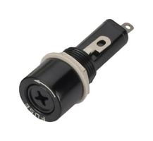EATON ELECTRONICS BK1-HTJ-605I Cartridge Fuse Holder, 1 Pole, 10 A, 250 VAC, Solder, 1/4" x 1-1/4"