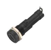 EATON ELECTRONICS BK2-HTJ-608I Cartridge Fuse Holder, 1 Pole, 15 A, 250 VAC, Solder, 1/4" x 1-1/4"