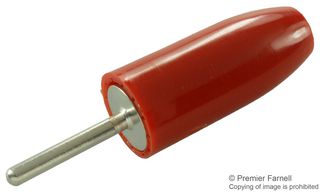 16 AWG Black Test Connector 2mm Standard Tip Jack Tip Plug 3.5 kV 10 A 105-0773-001 105-0773-001 Pack of 50