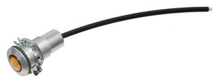 VCC / VISUAL COMMUNICATIONS COMPANY FLXR2ATP06 Light Pipe, Flexible, 152.4 mm, 1 Pipes, Circular, Panel, Amber, VCC - FLXR Series