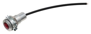 VCC / VISUAL COMMUNICATIONS COMPANY FLXR2RTP08 Light Pipe, Flexible, 203.2 mm, 1 Pipes, Circular, Panel, Red, VCC - FLXR Series
