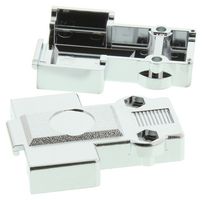 NORCOMP 976-009-020R121 D Sub Backshell, ARMOR 976 Series, DE, 180°, ABS (Acrylonitrile Butadiene Styrene) Body