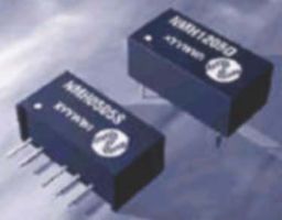MURATA POWER SOLUTIONS NMH2409SC Isolated Through Hole DC/DC Converter, SIP, 1:1, 2 W, 2 Output, 9 V