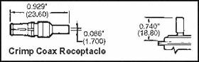 AMPHENOL COMMUNICATIONS SOLUTIONS L17DM537425001 D Sub Contact, D Sub Connectors, Socket (Female), Phosphor Bronze, Gold Plated Contacts