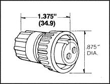 SWITCHCRAFT/CONXALL 3182-2SG-3DC