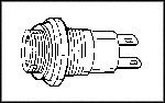 VISHAY MMA23-C501K1 Lamp Socket, Miniature Bayonet