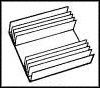 WAKEFIELD THERMAL 396-1AB Heat Sink, 1.85 °C/W