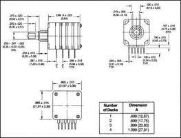 GRAYHILL 25BP22-G-1-16F