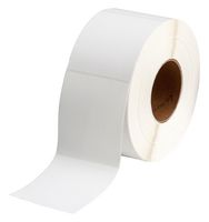 BRADY J50-261-2585 Label, Inkjet Printable, Polypropylene, White, 270, BradyJet Series