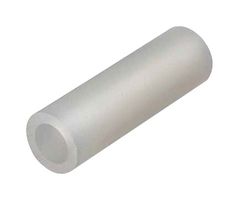 HARWIN R30-6701694 Spacer, Round, Nylon 6.6, 0.63 " OAL, 0.13 " Inner Dia, 0.2 " Dia