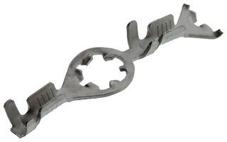 AMP - TE CONNECTIVITY 640271-3 Ring Tongue Terminal, M5, #10, 18 AWG, 0.8 mm²