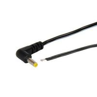 MULTICOMP PRO 27-5831 Mains Power Cord, 90° 1.7mm Barrel Plug to Free End, 1.83 m, Black