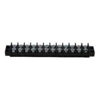 MULTICOMP PRO 27-5949 Panel Mount Barrier Terminal Block, 2 Row, 12 Positions, 22 AWG, 14 AWG, 9.52 mm, 30 A