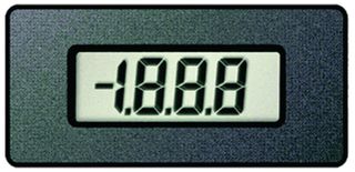 LASCAR V 1 (PK OF 10) Digital Panel Meter, 3-1/2 Digits, DC Voltage, 0mV to 200mV