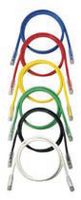 PANDUIT UTPSP14Y Ethernet Cable, Cat6, RJ45 Plug to RJ45 Plug, UTP (Unshielded Twisted Pair), White, 4.3 m, 14 ft