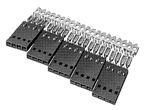 AMP - TE CONNECTIVITY 103648-5 Connector Housing, AMPMODU MTE, Socket, 6 Positions, 2.54 mm, MTE Headers