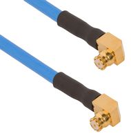 AMPHENOL SV MICROWAVE 7012-0799 RF / Coaxial Cable Assembly, 6 ", 152 mm, T-Flex 405, SMP Right Angle Jack, SMP Right Angle Jack