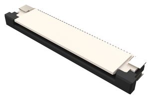 GCT FFC2B17-45-T FFC / FPC Board Connector, 0.5 mm, 45 Contacts, Receptacle, FFC2B17 Series