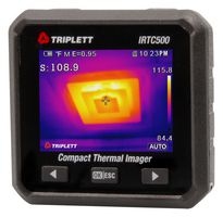 TRIPLETT IRTC500 Thermal Imager, Pocket, -20 °C, 550 °C, 160 x 120, 0.05 K, 42° x 32°, 19.7 "