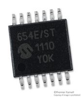 MICROCHIP MCP654-E/ST Operational Amplifier, Quad, 4 Channels, 50 MHz, 30 V/µs, 2.5V to 5.5V, TSSOP, 14 Pins