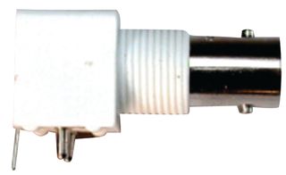 BOMAR INTERCONNECT 364A595 RF / Coaxial Connector, BNC Coaxial, Right Angle Jack, Solder, 50 ohm, Phosphor Bronze