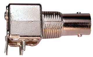 BOMAR INTERCONNECT 364M595 RF / Coaxial Connector, BNC Coaxial, Right Angle Jack, Solder, 50 ohm, Phosphor Bronze