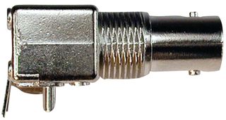 BOMAR INTERCONNECT 364M595L RF / Coaxial Connector, BNC Coaxial, Right Angle Jack, Solder, 50 ohm, Phosphor Bronze