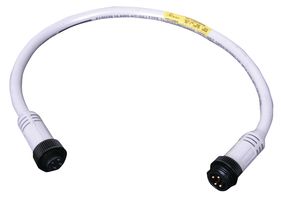 MOLEX / BRAD 1300620128 Sensor Cable, Mini Change, BradPower A-Size Plug, BradPower A-Size Receptacle, 4 Positions, 5 m