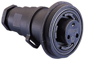 BULGIN LIMITED PX0821/S Circular Connector, Circular Power Connector, Buccaneer Standard Series, Panel Mount Receptacle