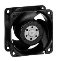 EBM-PAPST 618JH DC Axial Fan, 48 V, Square, 60 mm, 32 mm, Ball Bearing, 41.1 CFM