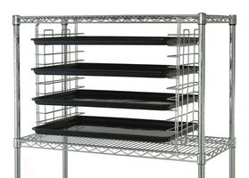 QUANTUM STORAGE TS18C Tray Slide, 18", For Modular Tray Shelving Units & Carts