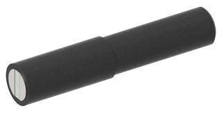 CAL TEST ELECTRONICS CT3878-0 Banana Test Connector, Jack, 12 A, 60 VDC, Nickel Plated Contacts, Black