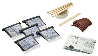 RAYCHEM - TE CONNECTIVITY S1125-KIT-1 Adhesive, Epoxy - 2 Part, Black / Grey, Temperature, Packet