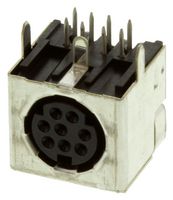 AMP - TE CONNECTIVITY 5749268-1 DIN Audio / Video Connector, 8 Contacts, Jack, PCB Mount, Through Hole Right Angle