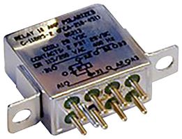 TE CONNECTIVITY - CII FCA-210-0924M Power Relay, DPDT, 28 VDC, 10 A, FCA-210 Series, Panel Mount, Non Latching