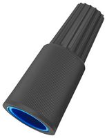 IDEAL 30-1264 Closed End Splice, UnderGround 64 Series, Twist On, 18 AWG, 8 AWG, 10 mm², Gray, Dark Blue
