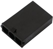 MOLEX 43680-2002 Connector Housing, Black, Sabre 43680 Series, Plug, 2 Positions, 7.5 mm, 43178 Male Crimp Terminals