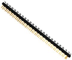 AMPHENOL COMMUNICATIONS SOLUTIONS 57202-G52-10ALF Pin Header, Pin Header, Board-to-Board, 2 mm, 2 Rows, 20 Contacts, Surface Mount