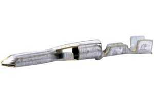 AMP - TE CONNECTIVITY 350629-5 Contact, Commercial 0.062" Series, Pin, Crimp, 24 AWG, Gold Plated Contacts