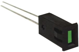 LUMEX SSI-LXMP059GD LED Panel Mount Indicator, QuasarBrite, Green, 2.2 VDC, 20 mA, 10 mcd, Not Rated