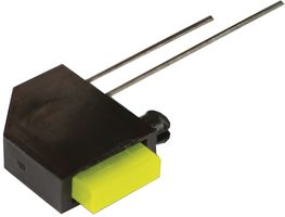 LUMEX SSF-LXH25780YD Circuit Board Indicator, Yellow, Through Hole, 2.5mm x 7mm, 20 mA, 9 mcd
