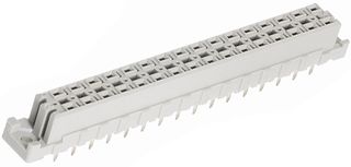 HARTING 09052486831 DIN 41612 Connector, 48 Contacts, Receptacle, 5.08 mm, 3 Row, a + c + e